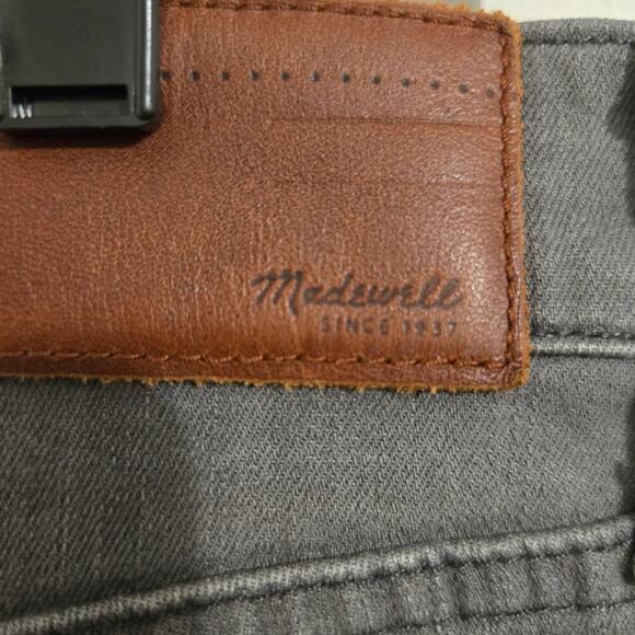 Madewell Women’s High Rise Distressed Skinny Jeans Size 29 Gray Denim - Picture 11 of 15